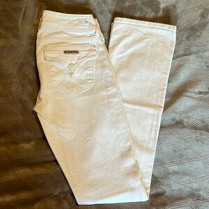 White Hudson Jeans size 26